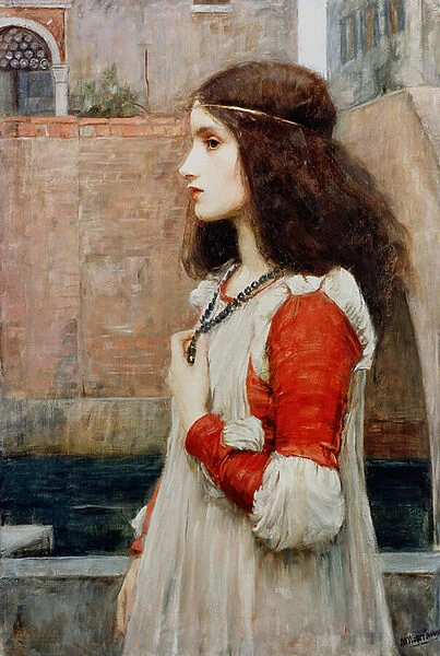 Juliet (oil on canvas)