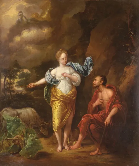 Framed Print : Juno and Argus