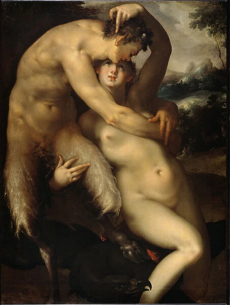 Jupiter and Antiope (painting, c. 1596)
