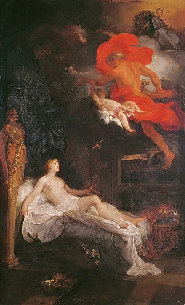 Jupiter and Semele, 1704 (oil on canvas)