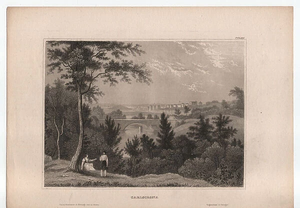 Karlskrona, 1839 (engraving)