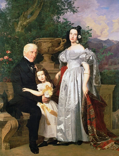 The Kerzman Family, c. 1840