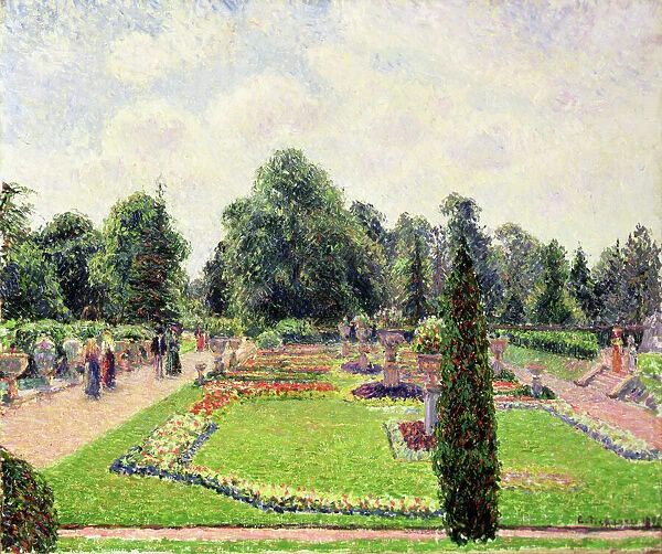 Kew Gardens - Path to the Great Glasshouse, 1892 (oil on canvas)