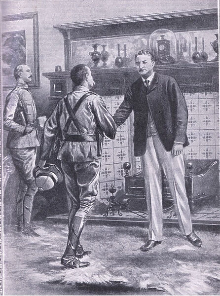When Kimberley was relieved by French. General French and Cecil Rhodes