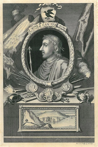 King Canute (engraving)