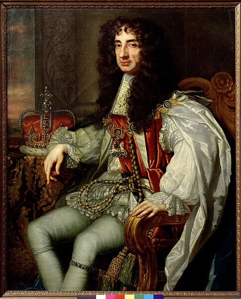 King Charles II (1630-85) (oil on canvas)