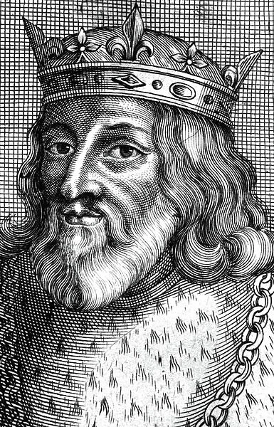 King Dagobert I (engraving)