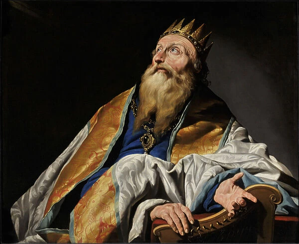The King David, 1633 (oil on canvas)