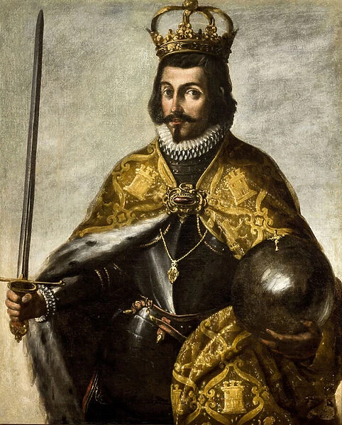 King Ferdinand el Santo, Anonymous, 17th century. Oil on canvas, 115x92. Ayuntamiento de Sevilla