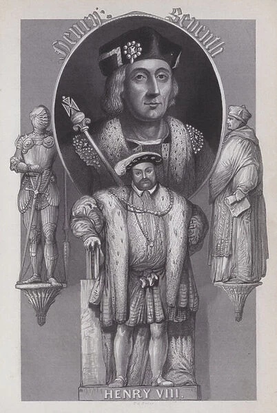 King Henry VII, King Henry VIII (engraving)