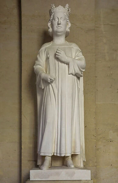 King Louis VI, 1837 (plaster sculpture)