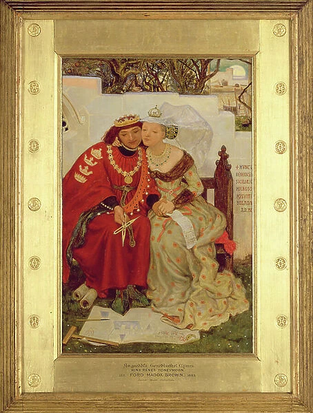 King Rene's Honeymoon, 1864 (oil on canvas)