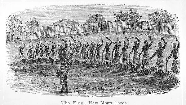 The Kings New Moon Levee, from Journal of the discovery of the source of the Nile