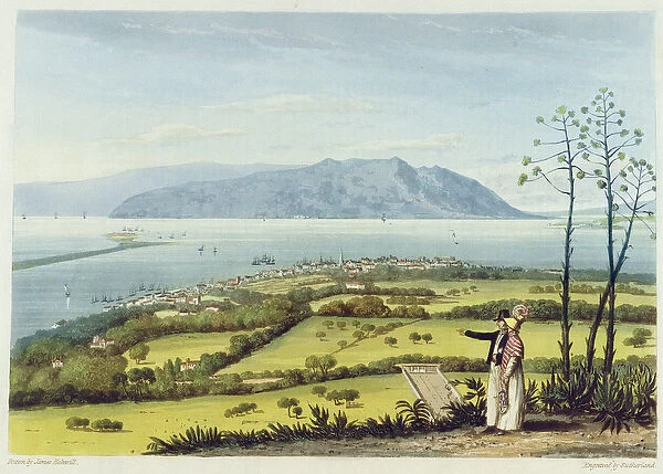 Kingston and Port Royal from Windsor Farm, from A Pictureseque Tour of the Island