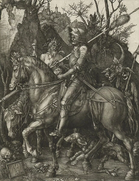 Knight, Death, and the Devil, 1513 (engraving)
