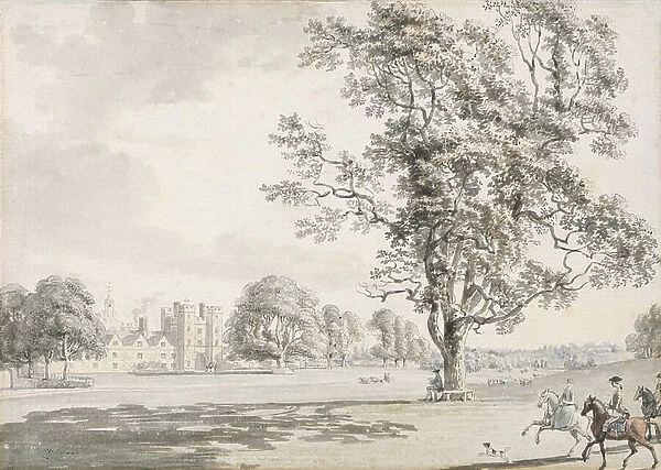 Knole Park, 1770s (w / c & ink on paper)