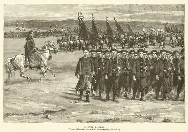 L Armee Chinoise (engraving)