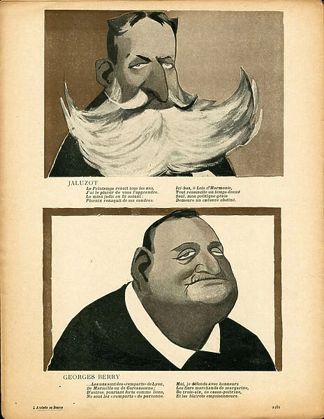 L Assiette au Beurre, number 142, Satirique en couleurs, 1903_12_19: Jules Jaluzot (1934-1916), Berry Georges (1855-1915) (lithograph)