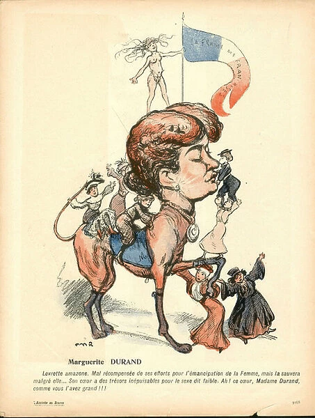 L Assiette au Beurre, number 191, Satirique en couleurs, 1904_11_26: Feminism anti