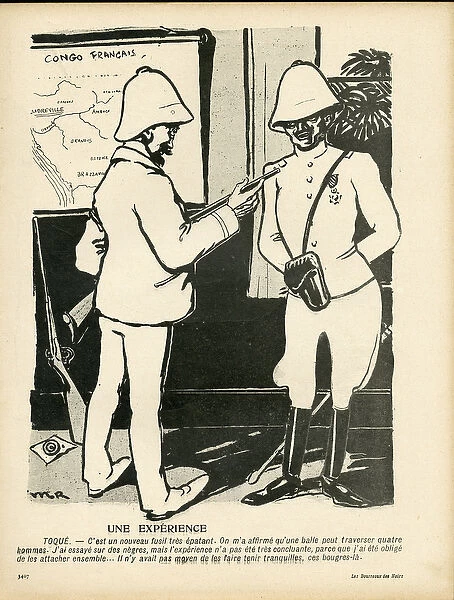 L Assiette au Beurre, number 199, Satirique en N & B, 1905_3_11: Colonization, Congo