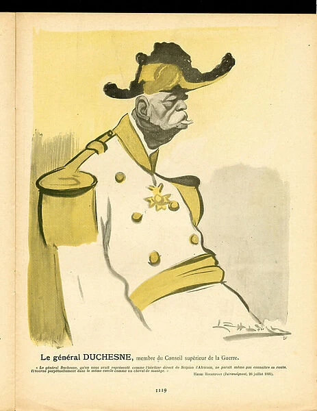 L Assiette au Beurre, number 67, Satirique en couleurs, 1902_7_12: Armee - Jacques Charles Rene Achille Duchesne (1837-1918), General Generaux (lithograph)