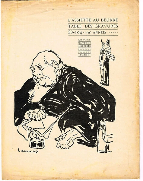 L Assiette au Beurre, Satirique en couleurs, 1902