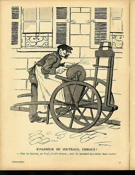L Plate au beurre, number 226, Satirique en couleurs, 1905_7_29: Metiers - Remover