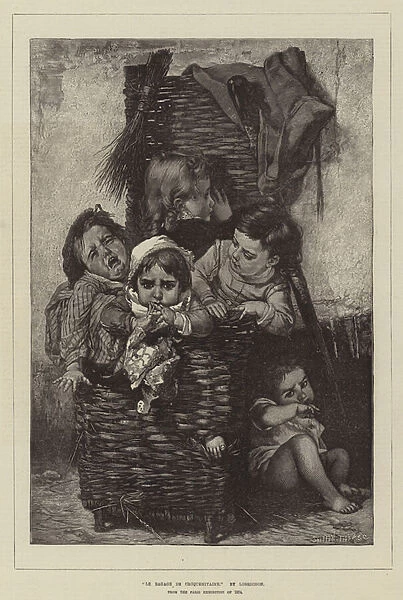 'La Bagage de Croquemitaine, 'from the Paris Exhibition of 1874 (engraving)