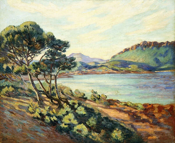 La Baie d Agay, c. 1910 (oil on canvas)