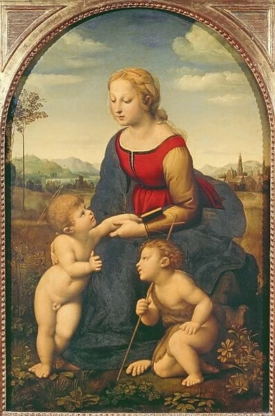 La Belle Jardiniere, 1507 (oil on panel)