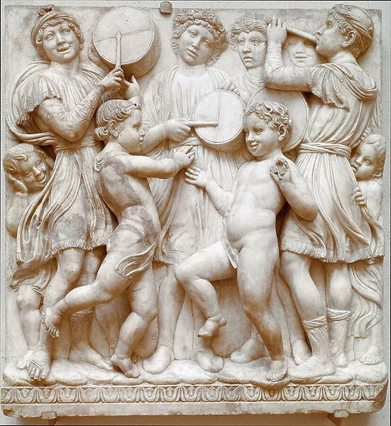La Cantoria (Bas relief marble, 15th century)