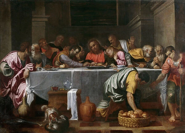 'La cene'(The Last Supper) Peinture d