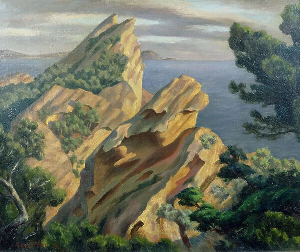 La Ciotat, near Marseilles, 1923 (oil)