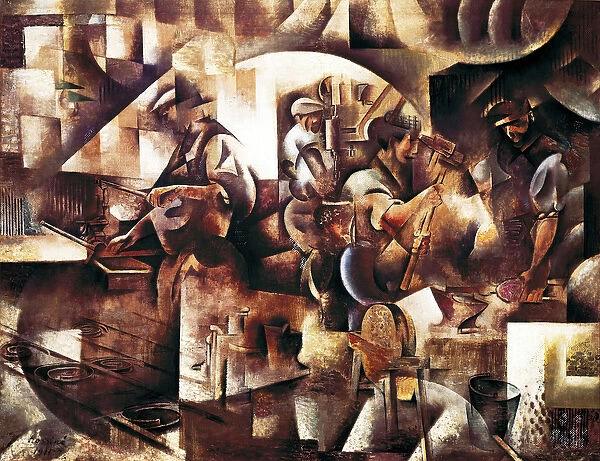 La Forge, 1911 (oil on canvas)