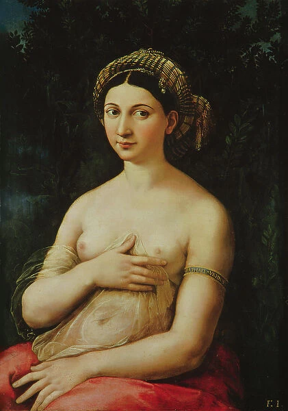 La Fornarina, c. 1516 (panel)