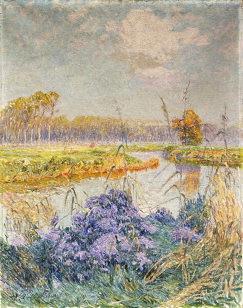 La Lys - De Leie, c. 1902 (oil on canvas)