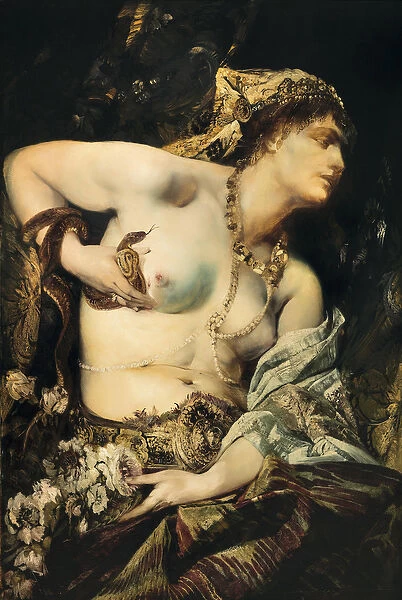 'La mort de Cleopatre'(The Death of Cleopatra