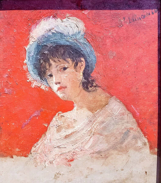 La Parisienne, 1887, (oil on canvas)