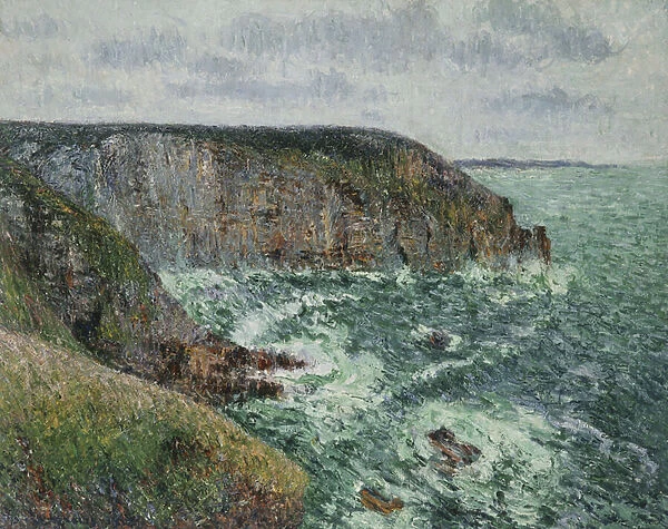 La Pointe du Jars au Cap Frehel, 1905 (oil on canvas)