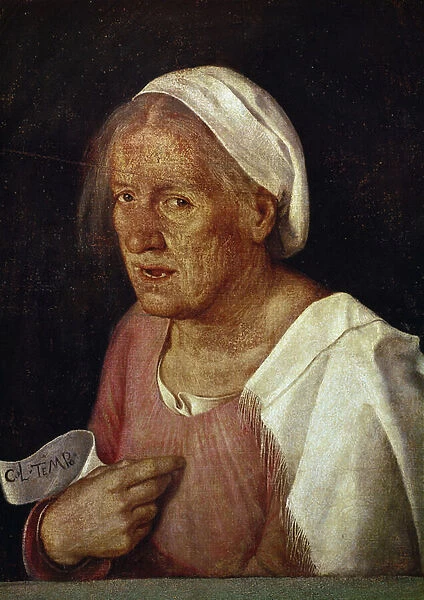 La Vecchia (The Old Woman), after 1505 (oil on canvas)
