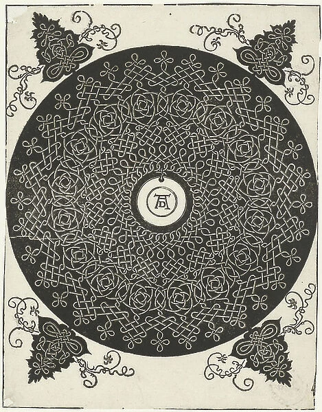 Lace design, 1575-85 (print)