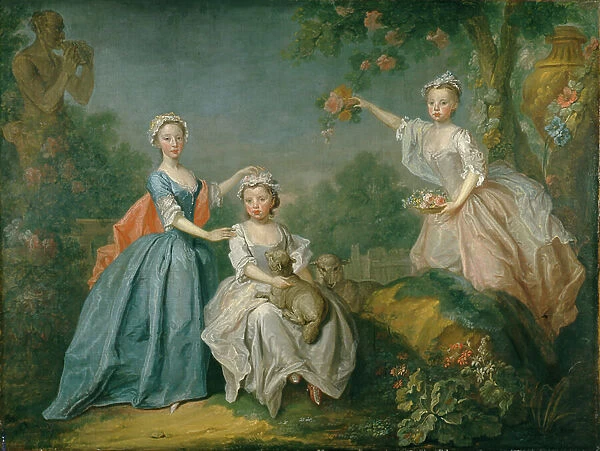 The Ladies Noel, c. 1740 (oil on canvas)