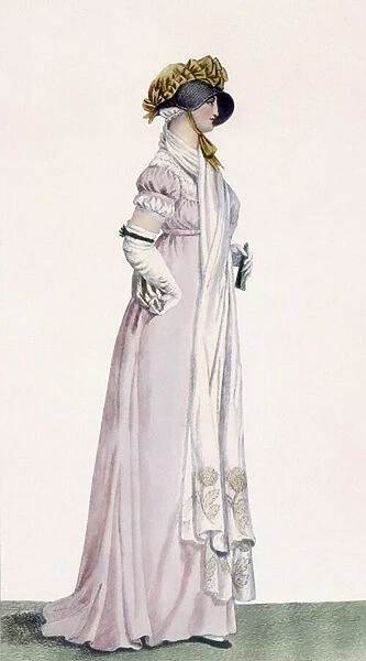 Ladies Promenade Dress, illustration from Journal des Dames et des Modes