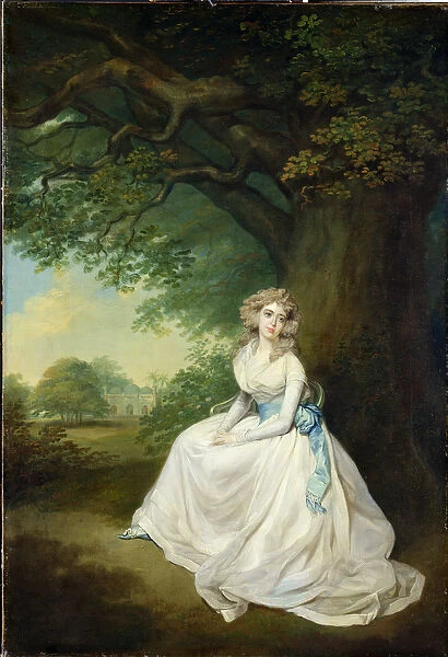 Lady Chambers, c. 1789 (oil on canvas)