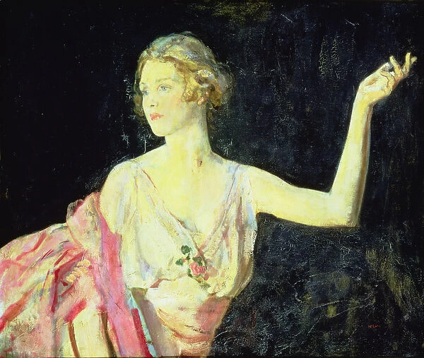 Lady Diana Cooper, 1915 (oil on canvas)