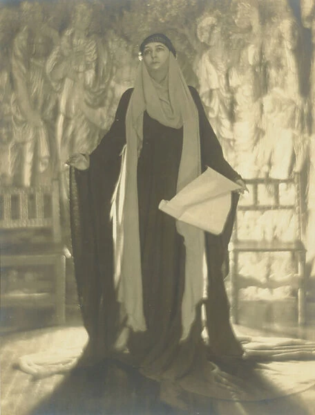 Lady Diana Manners in The Miracle, by Max Reinhardt, 1914-34 (gelatin silver print)