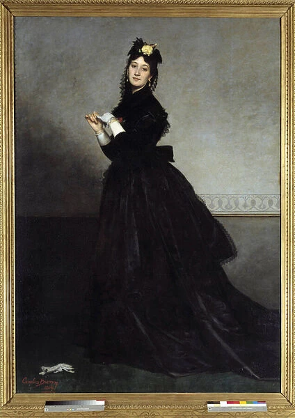 The Lady in the Glove Painting by Emile Auguste Carolus Duran (1837-1917) 1869 Sun