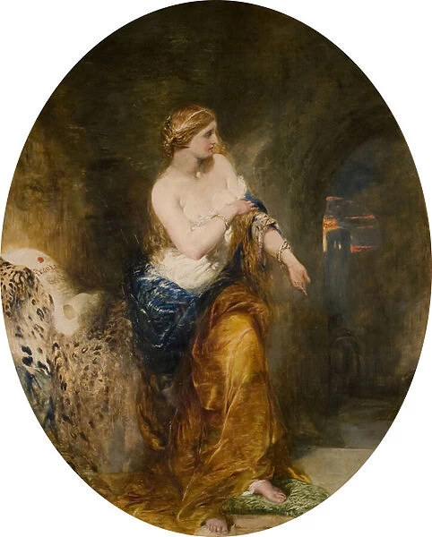 Lady Godiva, 1856 (oil on canvas)