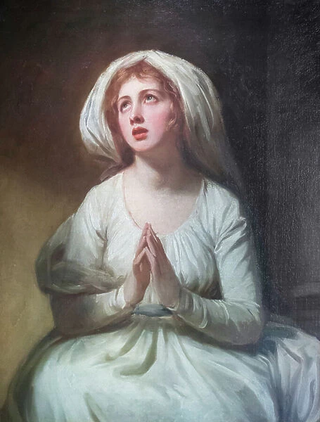 Lady Hamilton at prayer, 1782-86 circa (oil on canvas)
