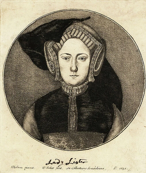 Lady Isabel Lister, second wife of Sir Richard Lyster, Lord Chie, 1769 (engraving)